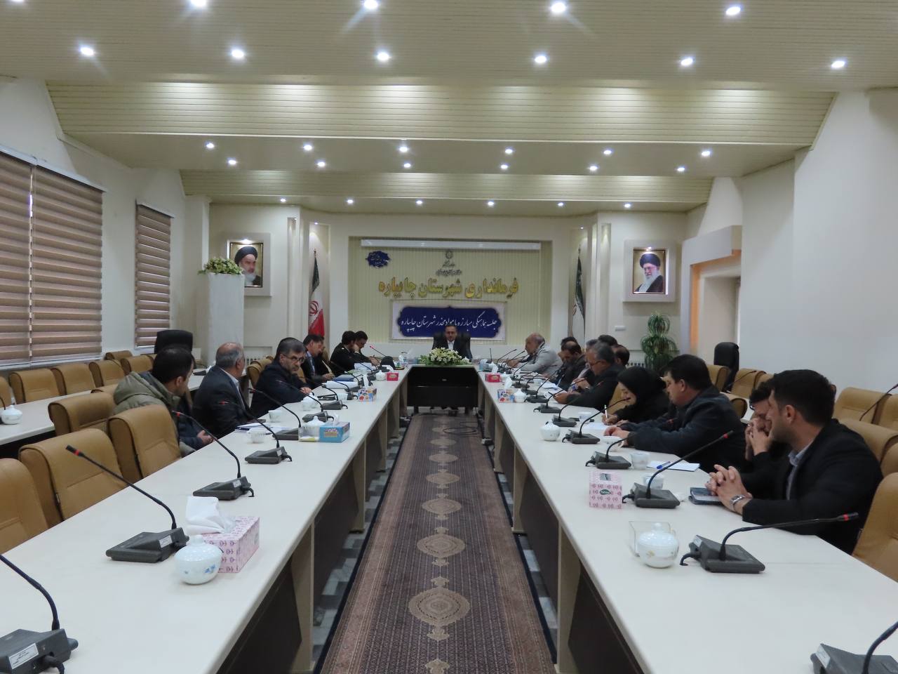 جلسه شورای هماهنگی مبارزه با مواد مخدر شهرستان چایپاره