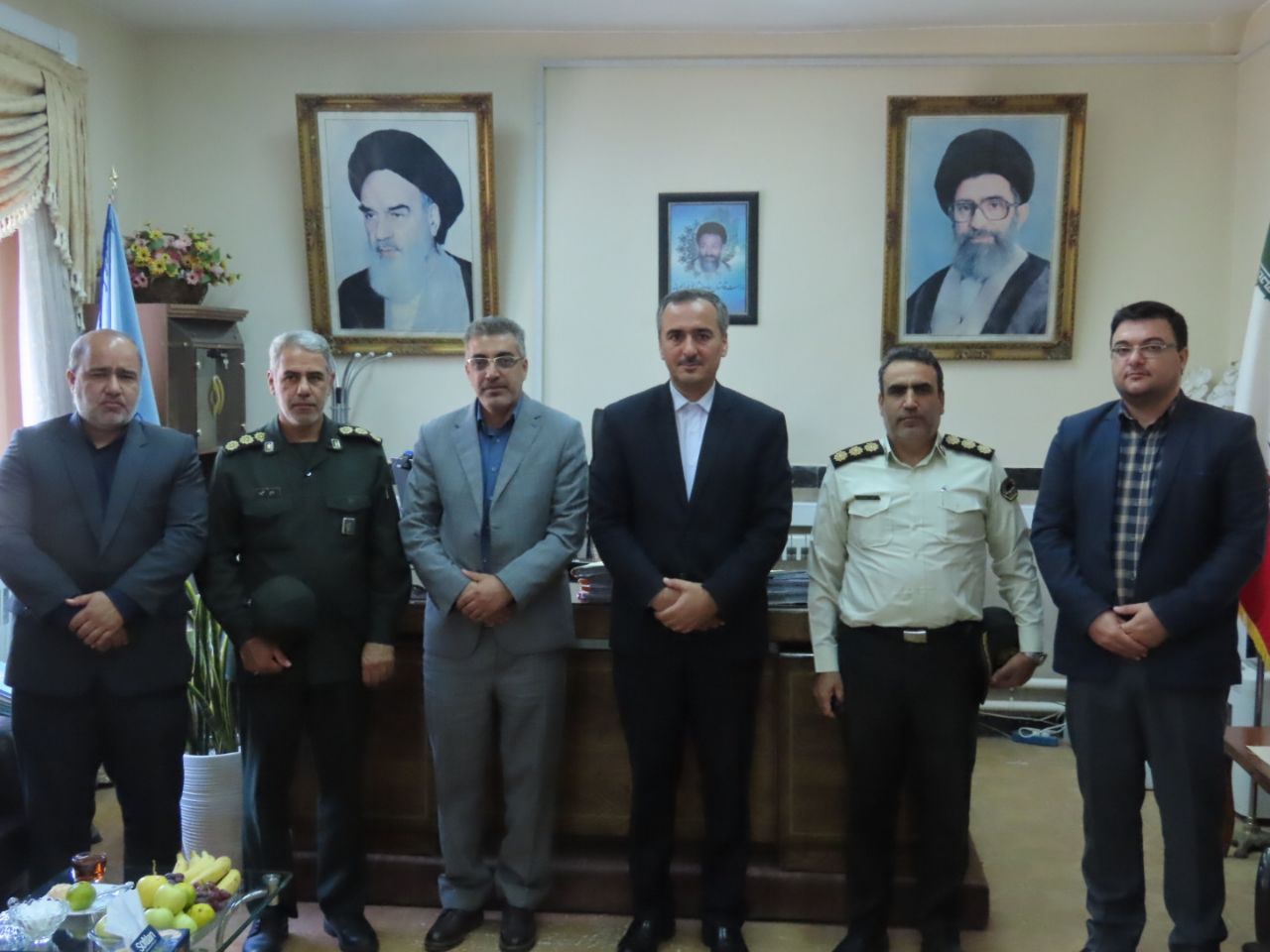 دیدار و گفتگوی فرماندار شهرستان چایپاره با رئیس جدید حوزه قضائی