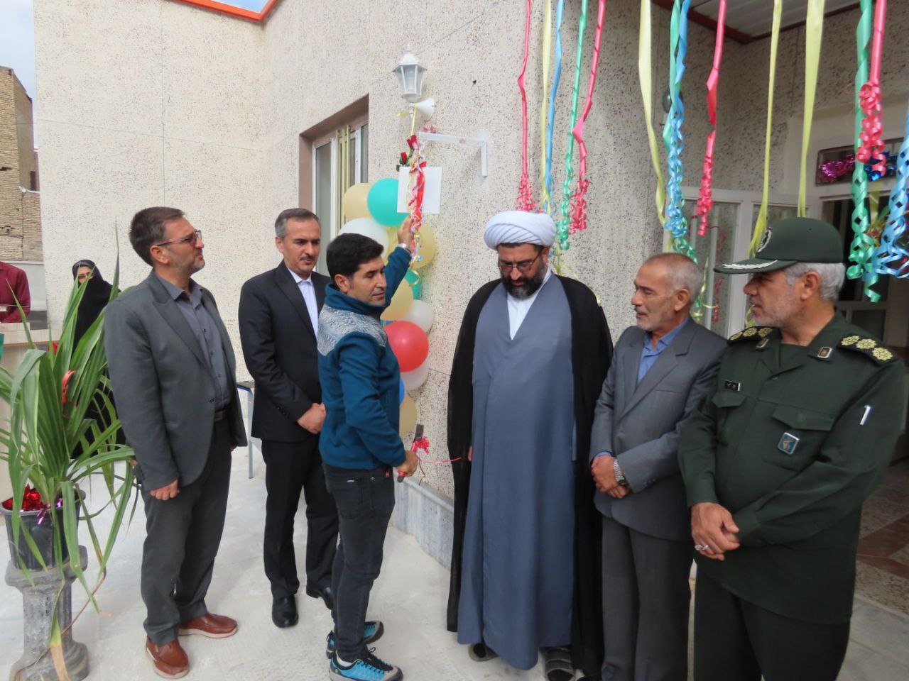 افتتاح مدرسه خیر ساز 6 کلاسه مرحوم زنده یاد جواد جوادپور