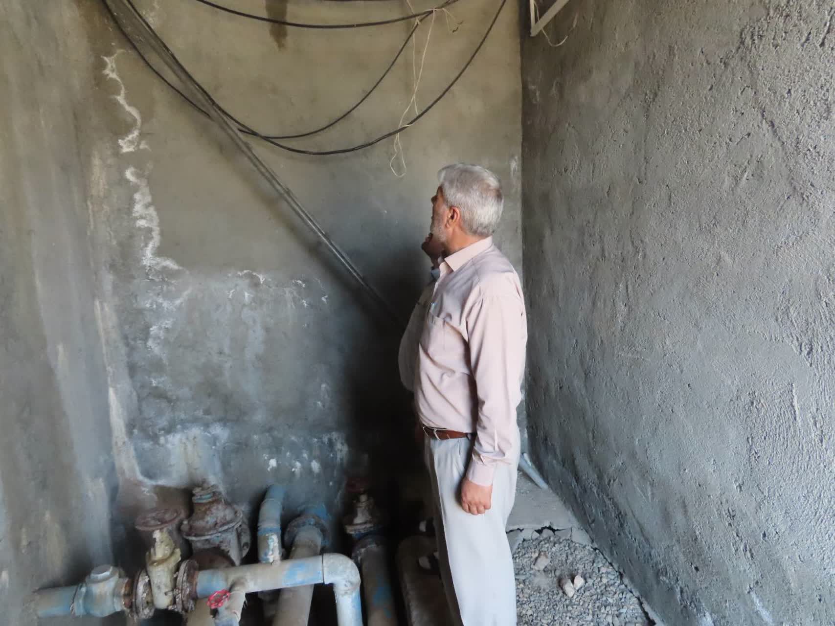 بازدید فرماندار چایپاره از ایستگاه پمپاژ آب شرب روستاهای محور تاج خاتون ، قوچاش و پیریادگار