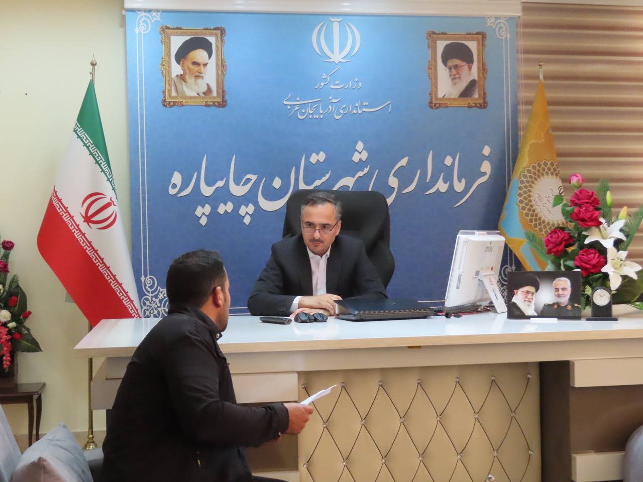 احصاء و بررسی مشکلات مردمی توسط نماینده عالی دولت در شهرستان چایپاره