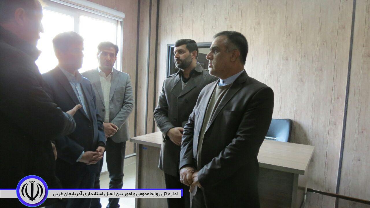 بازدید فرماندارازادارات شهرستان چایپاره