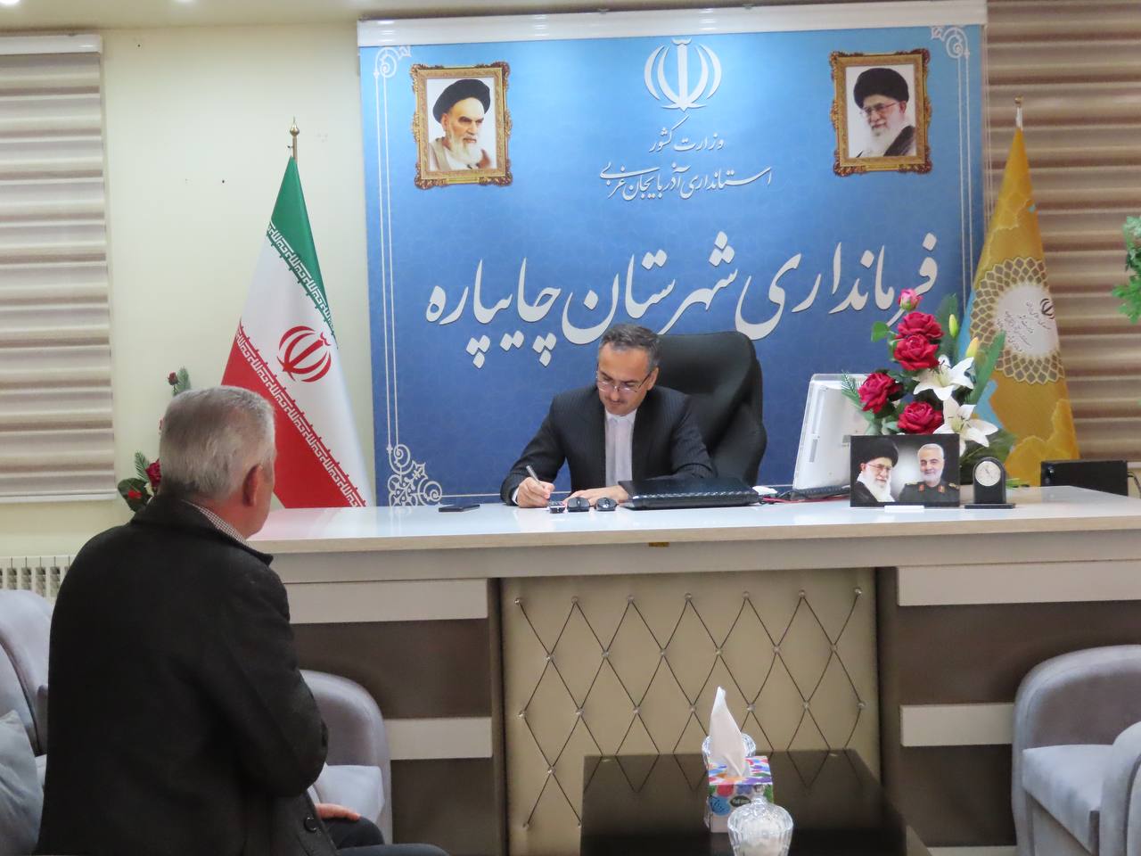 احصاء و بررسی مشکلات مردمی توسط نماینده عالی دولت در شهرستان چایپاره