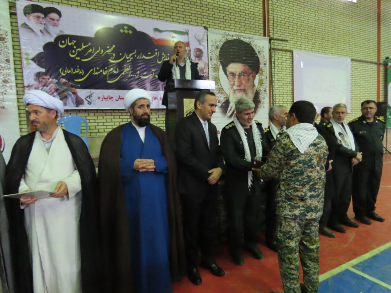 مراسم اجتماع بزرگ بسیجیان شهرستان چایپاره برگزار شد