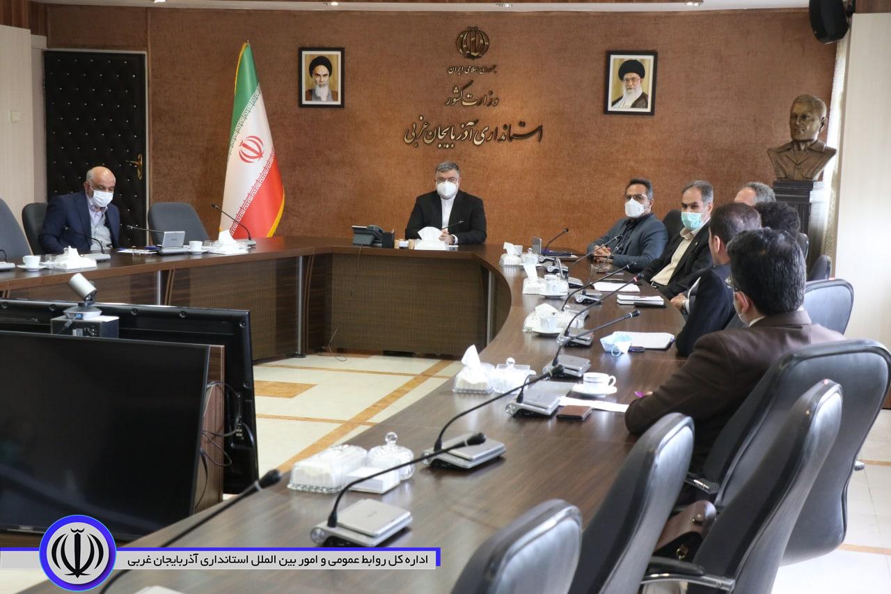 دیدار مدیران حوزه ارتباطات و فناوری اطلاعات در استان با استاندار آذربایجان غربی