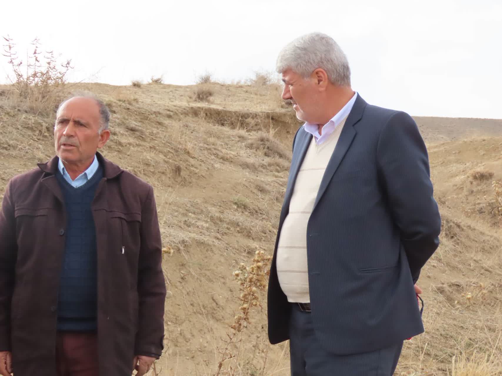 بازدید فرماندار چایپاره از پروژه آبرسانی به روستای قره بویا