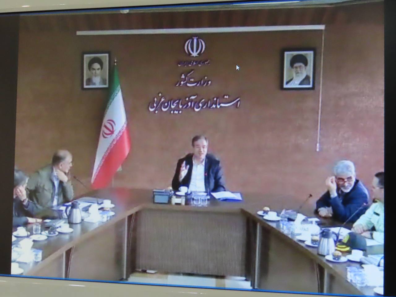 برگزاری جلسه کارگروه توسعه نظم و امنیت استان