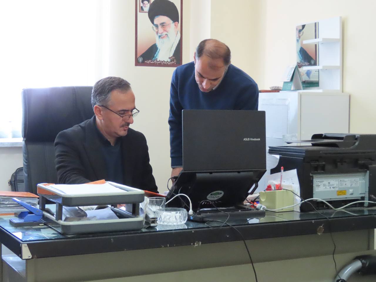 بازدید سرزده سعید شکورزاده فرماندار چایپاره از بخشداری مرکزی
