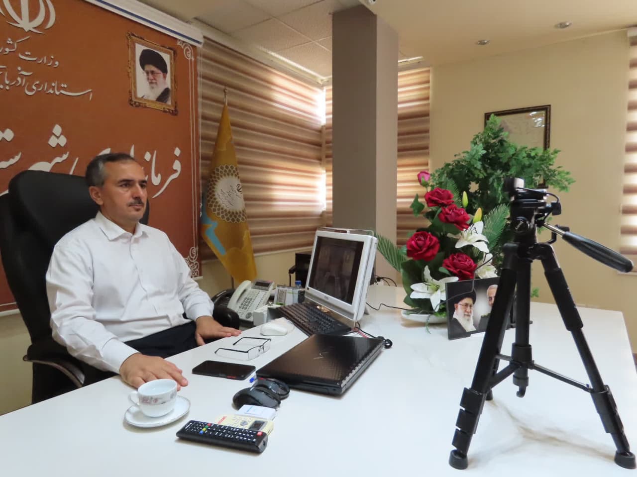 برگزاری جلسه بررسی سامانه های پایش تصویری استان