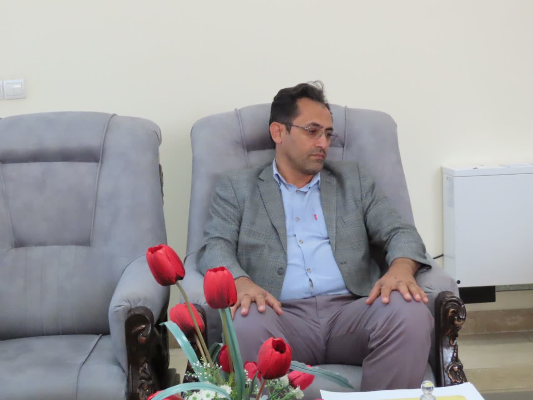 دیدار مدیر کل دامپزشکی استان با فرماندار