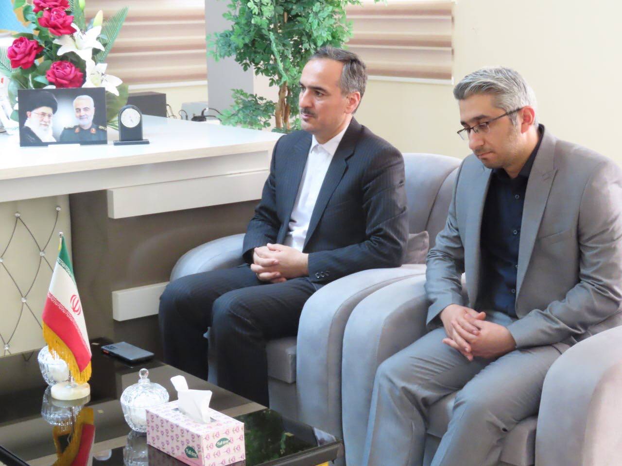 دیدار دستیار استاندار آذربایجان غربی با فرماندار شهرستان چایپاره