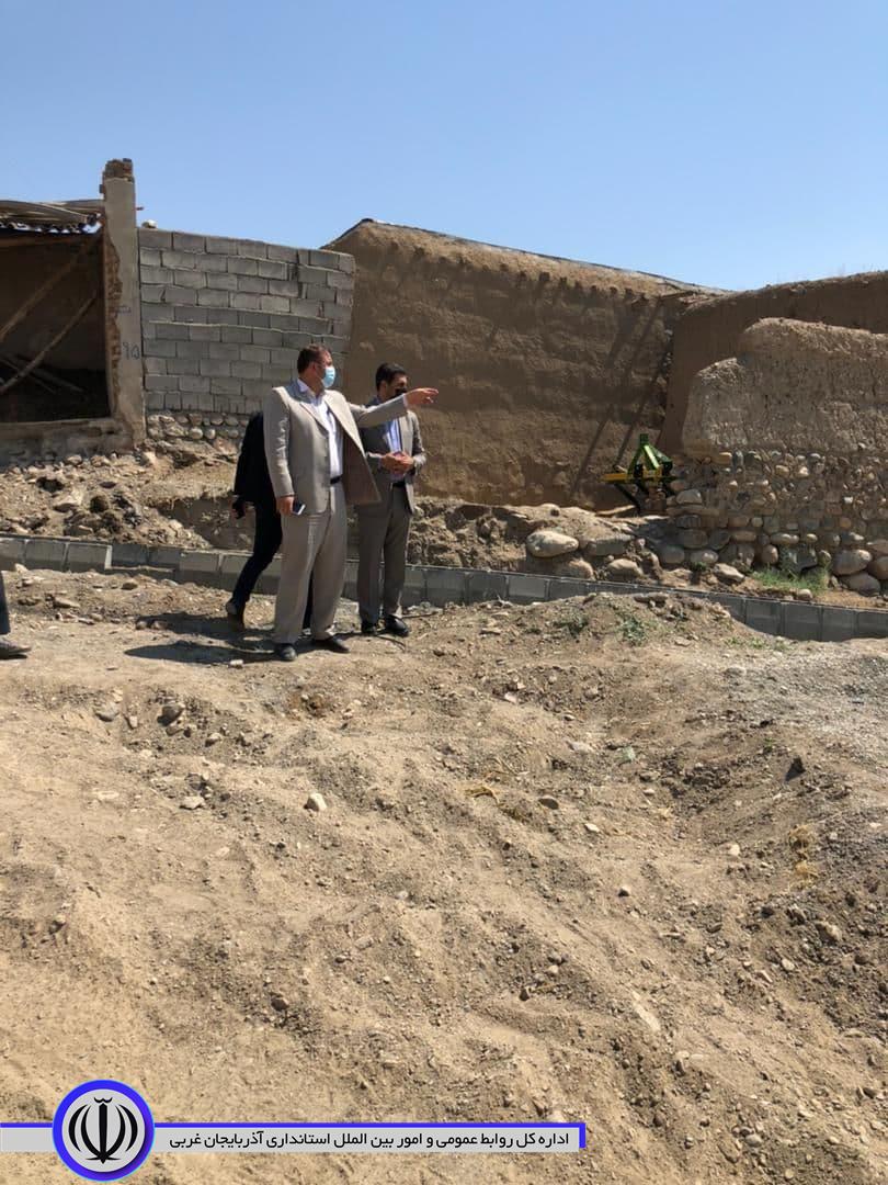 بازدید دانیالی بخشدار بخش مرکزی شهرستان چایپاره از روستای نعلبند