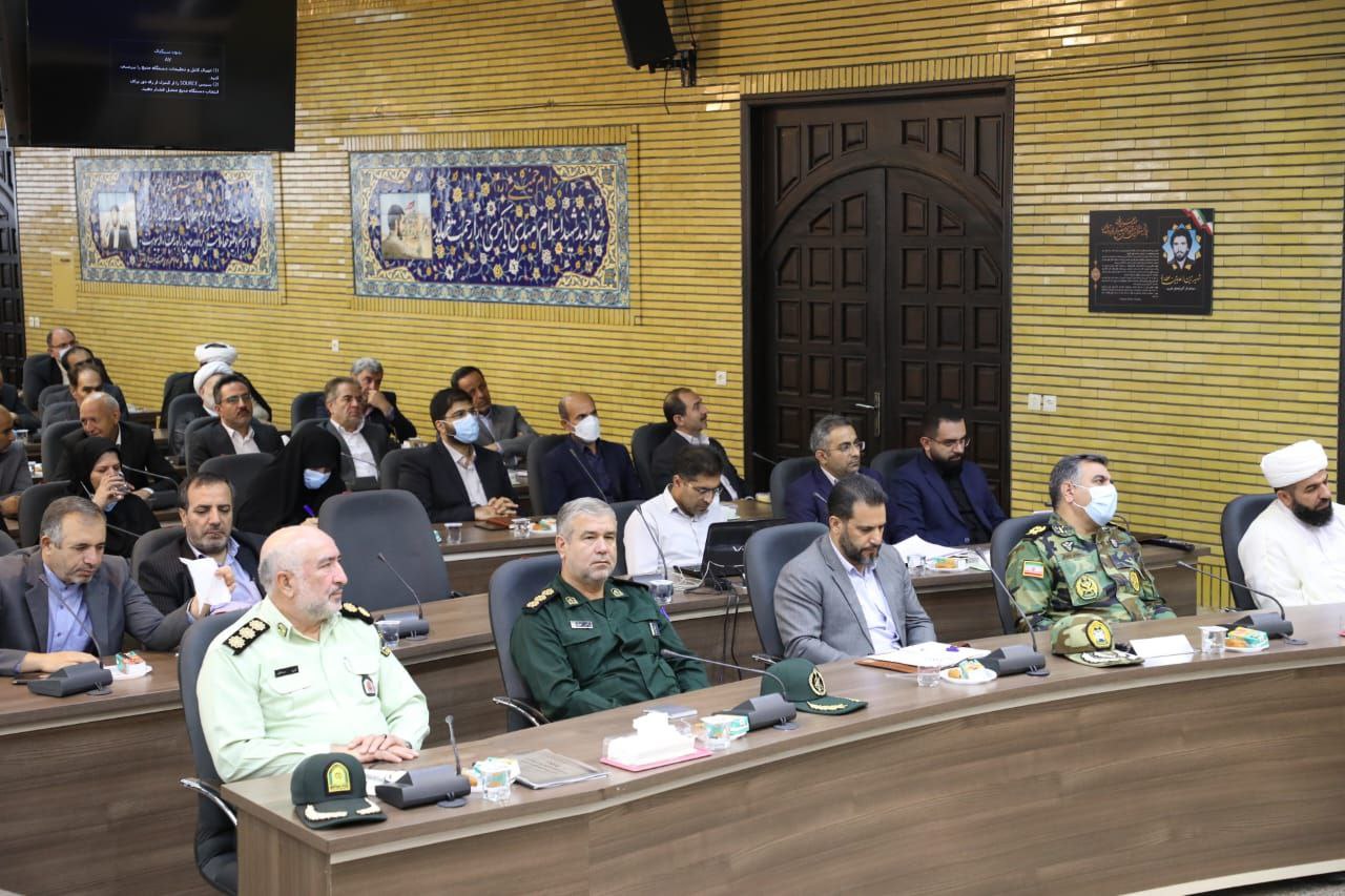 برگزاری شورای اداری استان به ریاست محمدصادق معتمدیان استاندار آذربایجانغربی