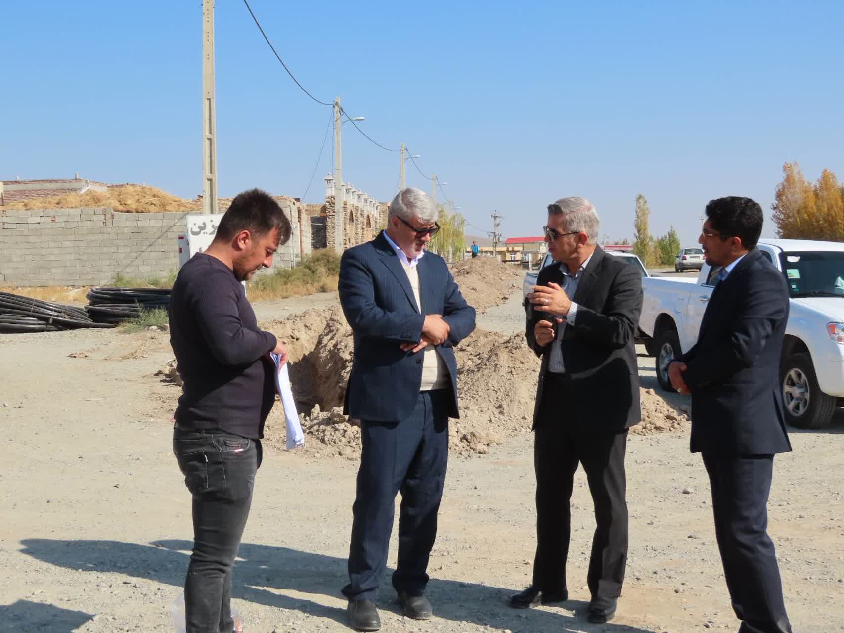 پروژه اصلاح شبکه آب شرب روستای بسطام آماده افتتاح شد