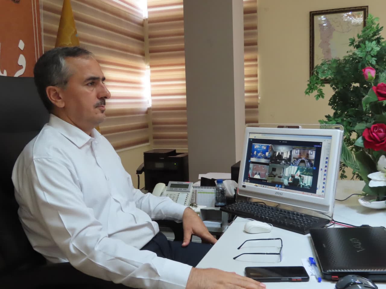 برگزاری جلسه بررسی سامانه های پایش تصویری استان