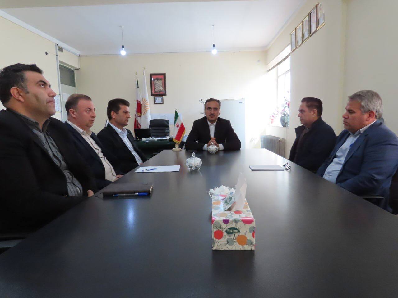حضور فرماندار چایپاره در دانشگاه پیام نور