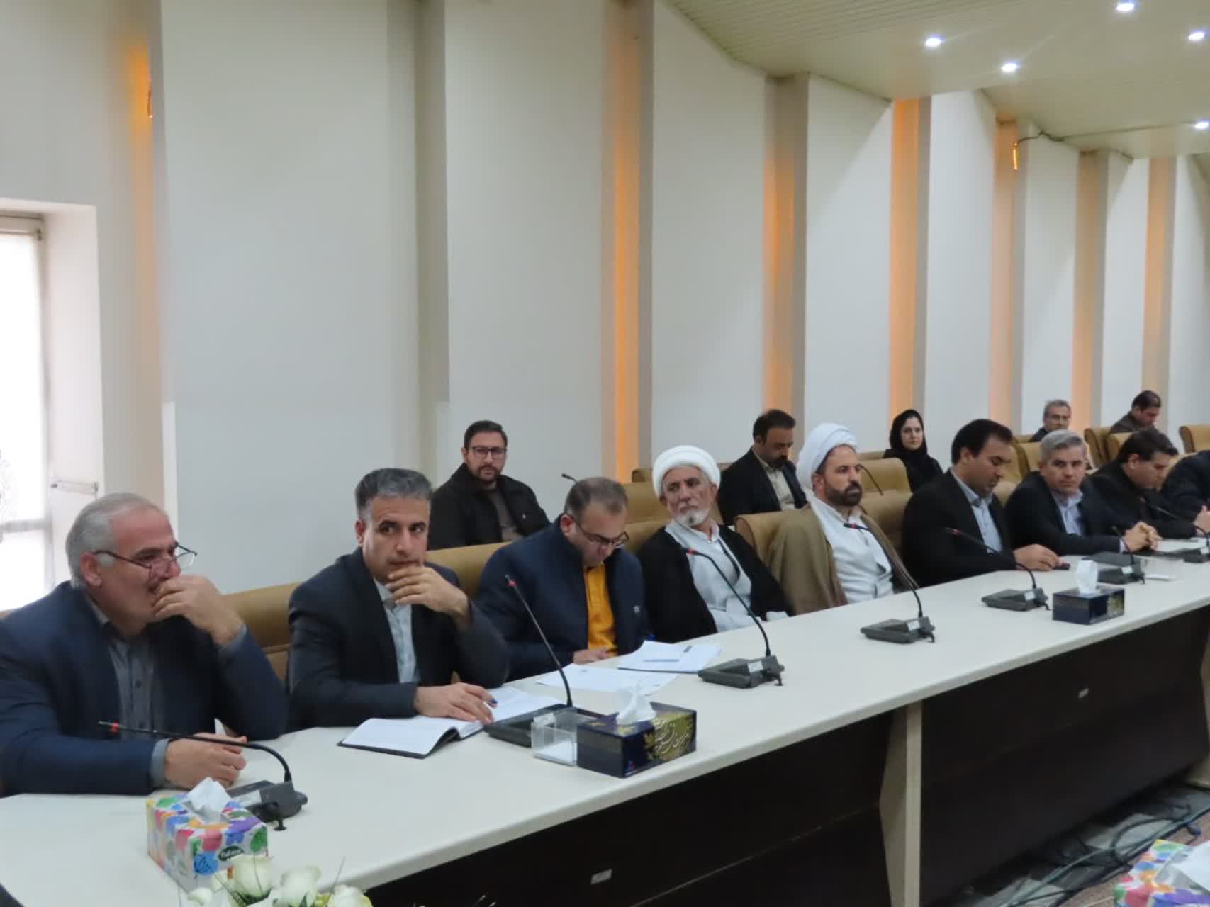 برگزاری جلسه شورای اداری شهرستان چایپاره