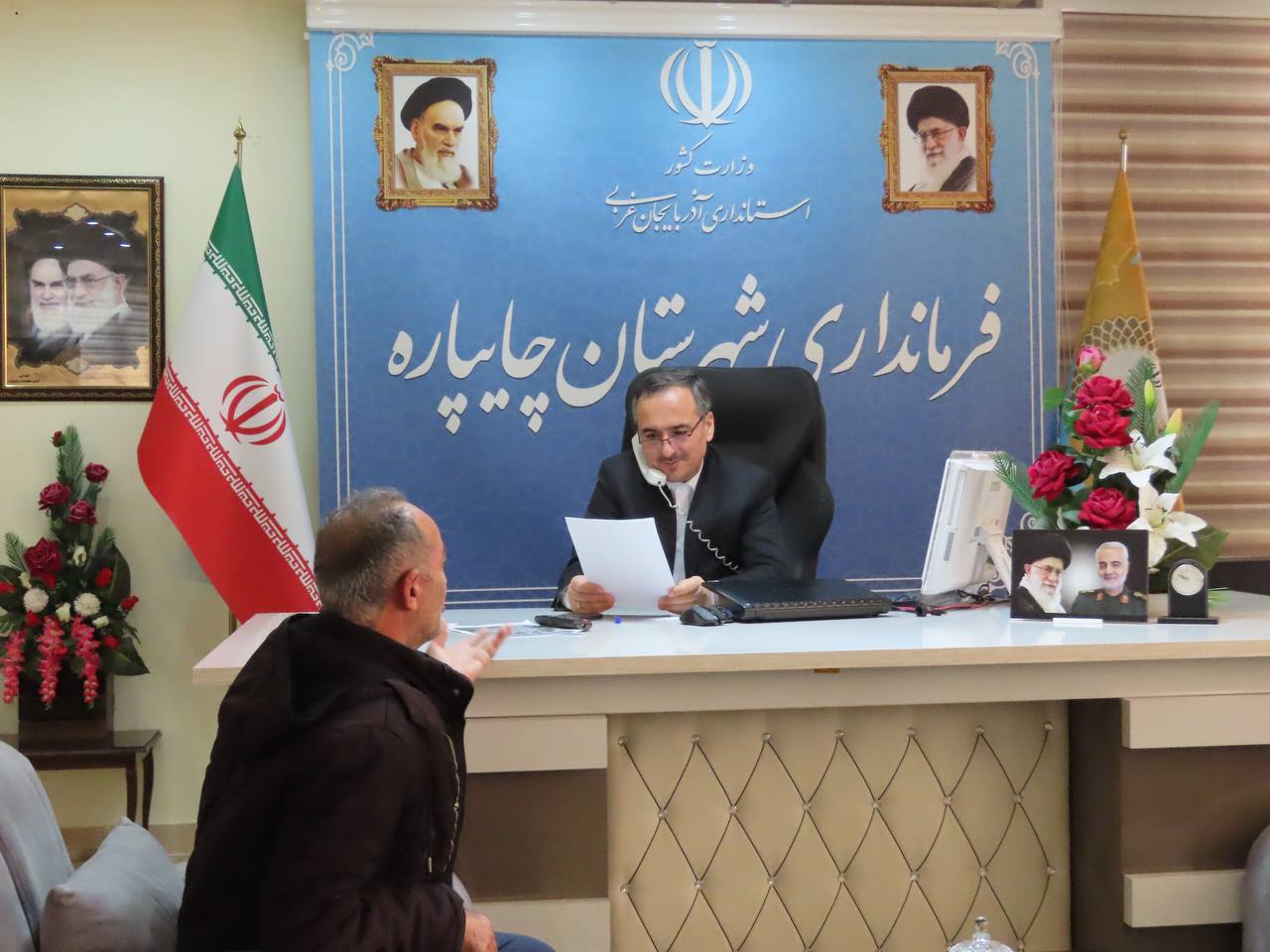 احصاء و بررسی مشکلات مردمی توسط نماینده عالی دولت در شهرستان چایپاره