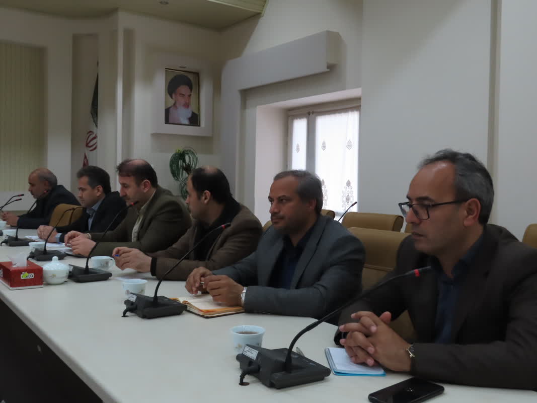 جلسه هماهنگی هفته منابع طبیعی شهرستان چایپاره
