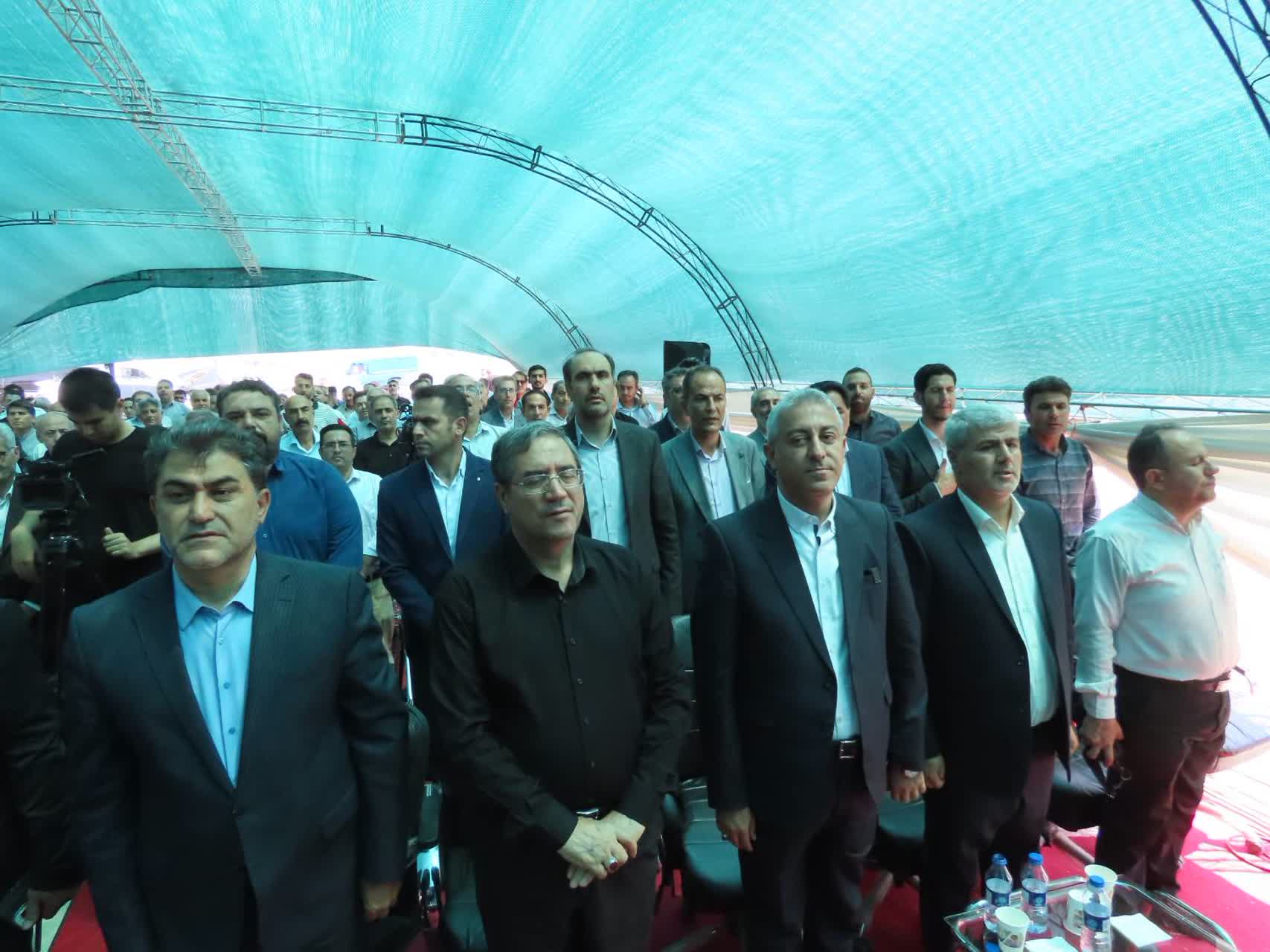 آیین آغاز عملیات اجرایی و کلنگ زنی قطعه چهارم محور سهراهی ایواوغلی تا گیت ورودی منطقه آزاد ماکو