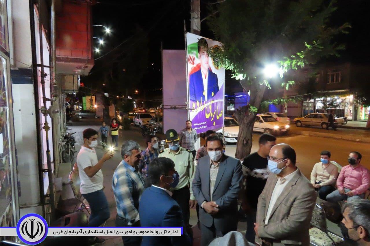 بازدید فرماندار چایپاره از ستاد های تبلیغاتی کاندیدای شوراهای اسلامی شهر قره ضیاالدین