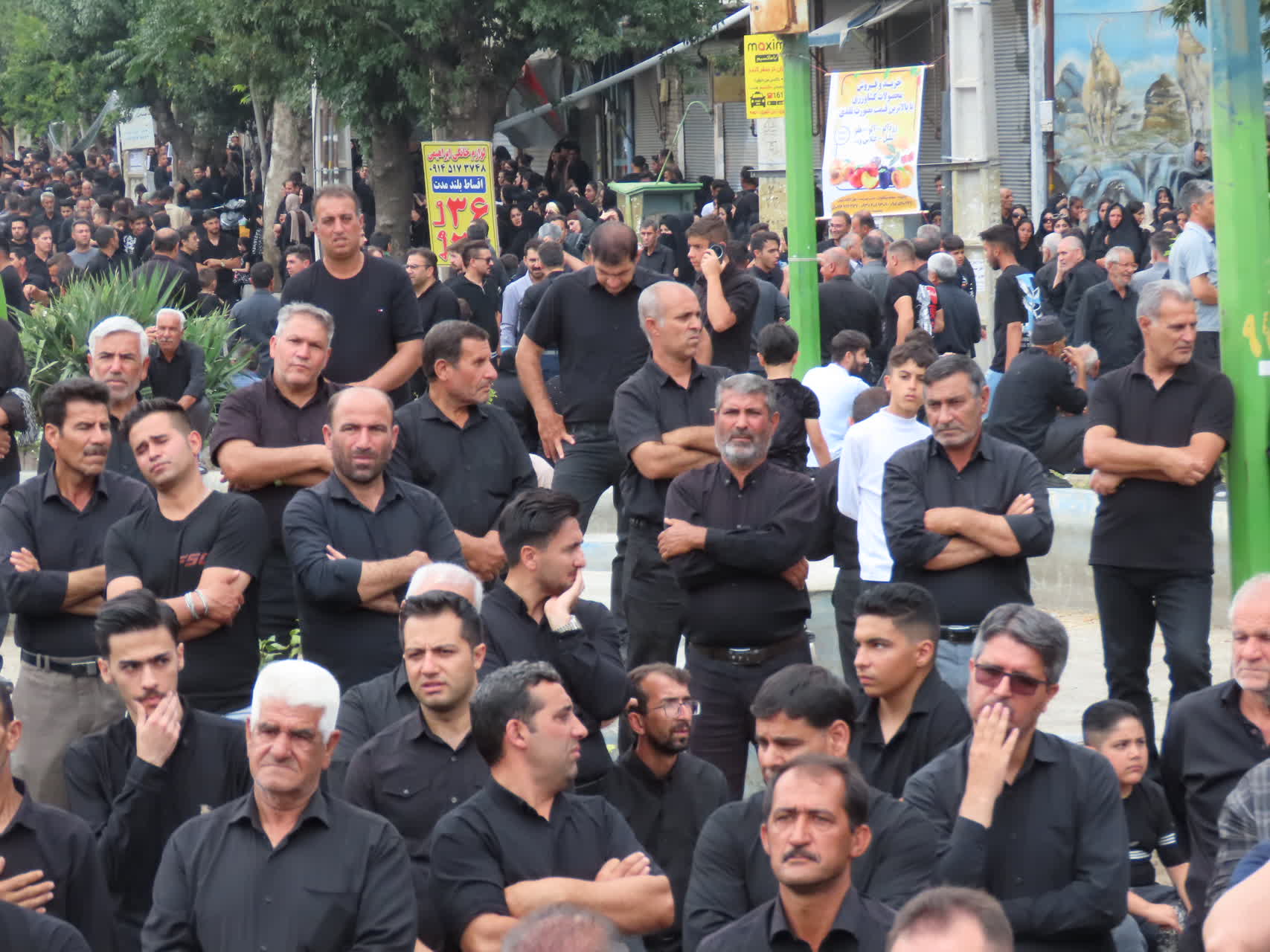 مراسم باشکوه تجمع عاشورائیان شهرستان چایپاره