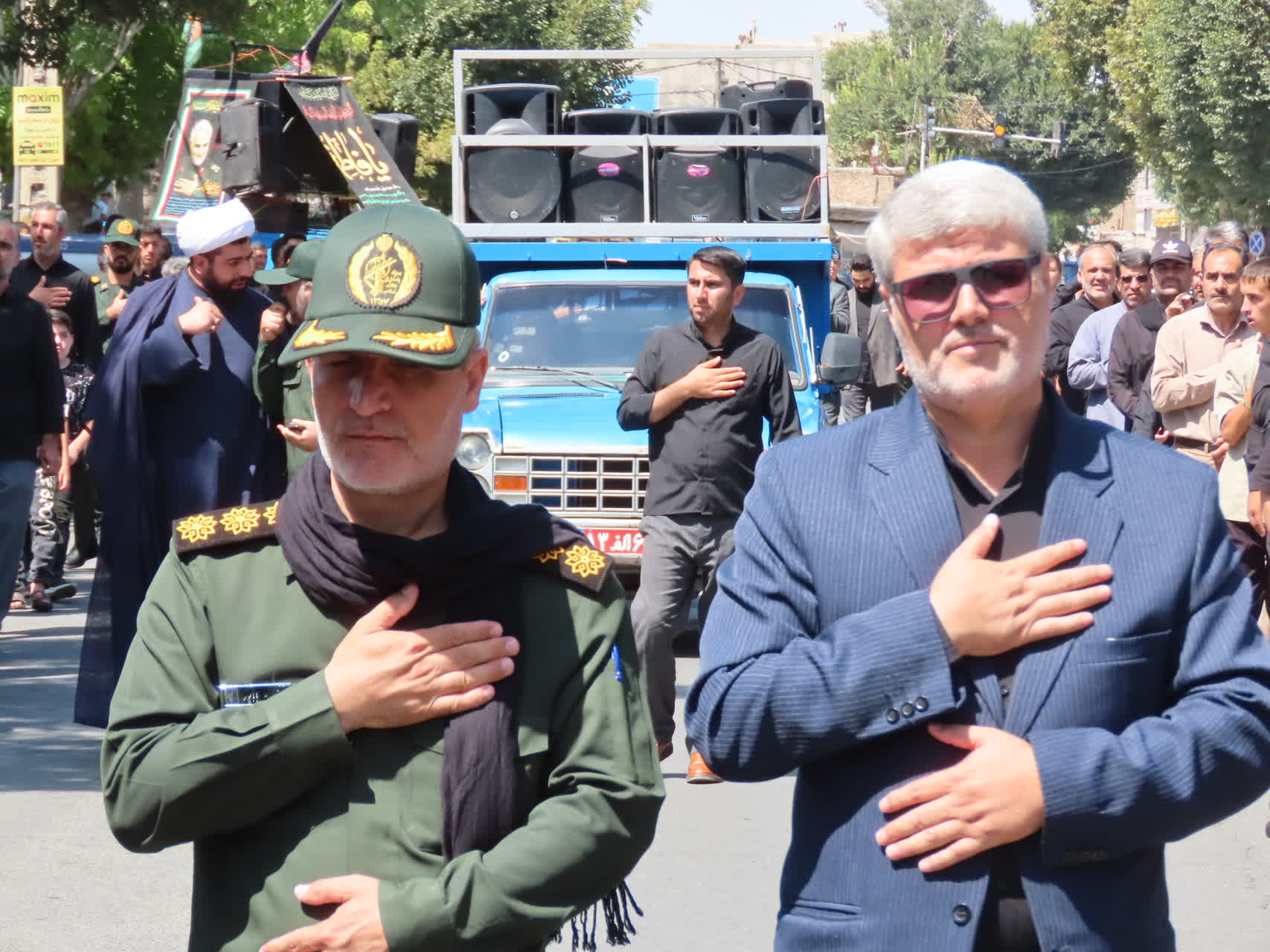 مراسم عزاداری خیابانی سالروز رحلت نبی اکرم (ص) و امام حسن مجتبی (ع)