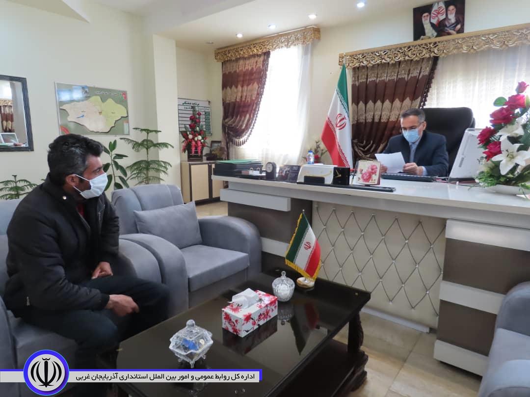 طبق روال هر هفته ، ملاقات مردمی فرماندار شهرستان چایپاره برگزار شد.
