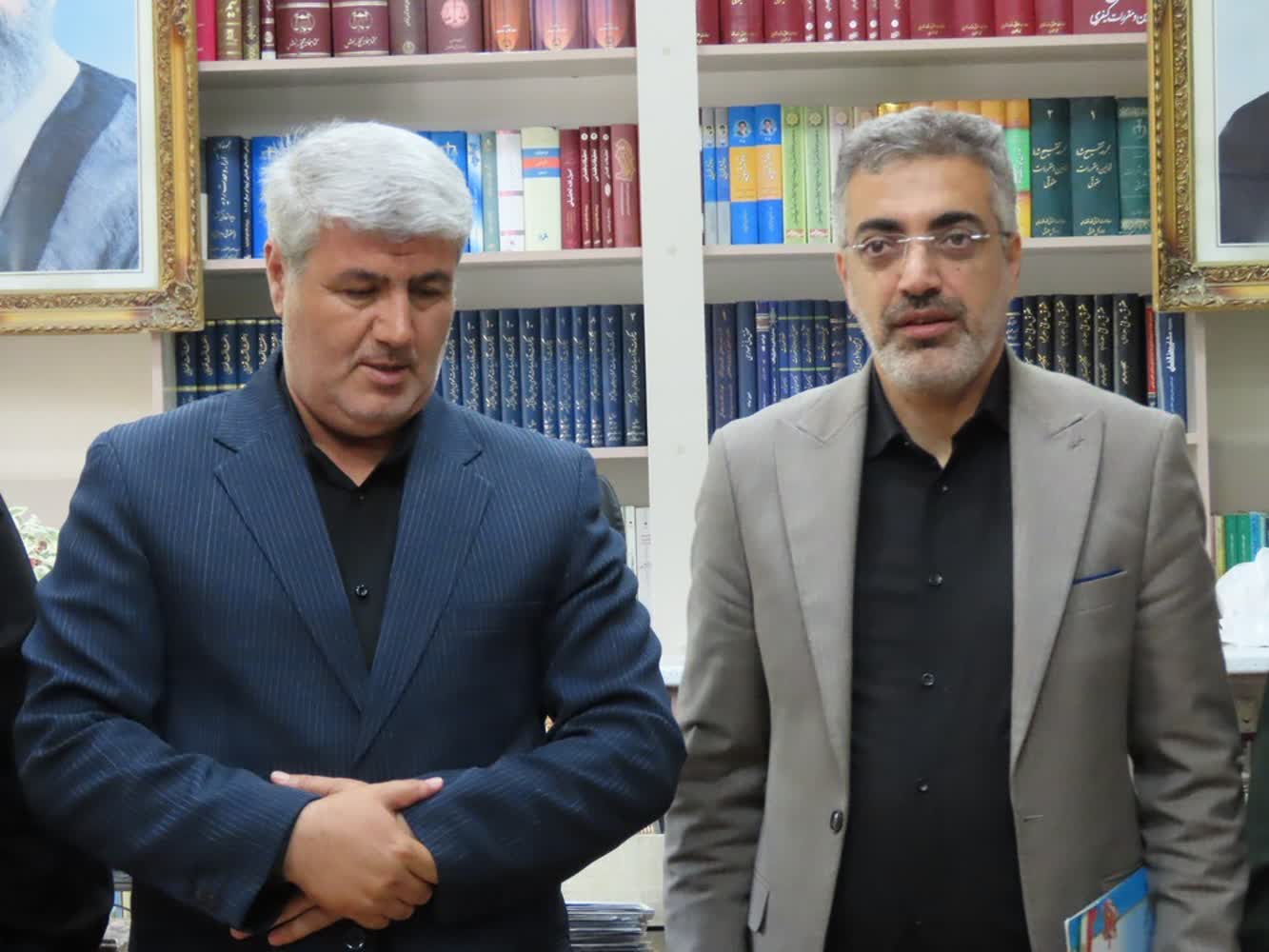 دیدار فرماندار و اعضای شورای تأمین با رییس ، قضات و کارکنان حوزه قضائی شهرستان چایپاره