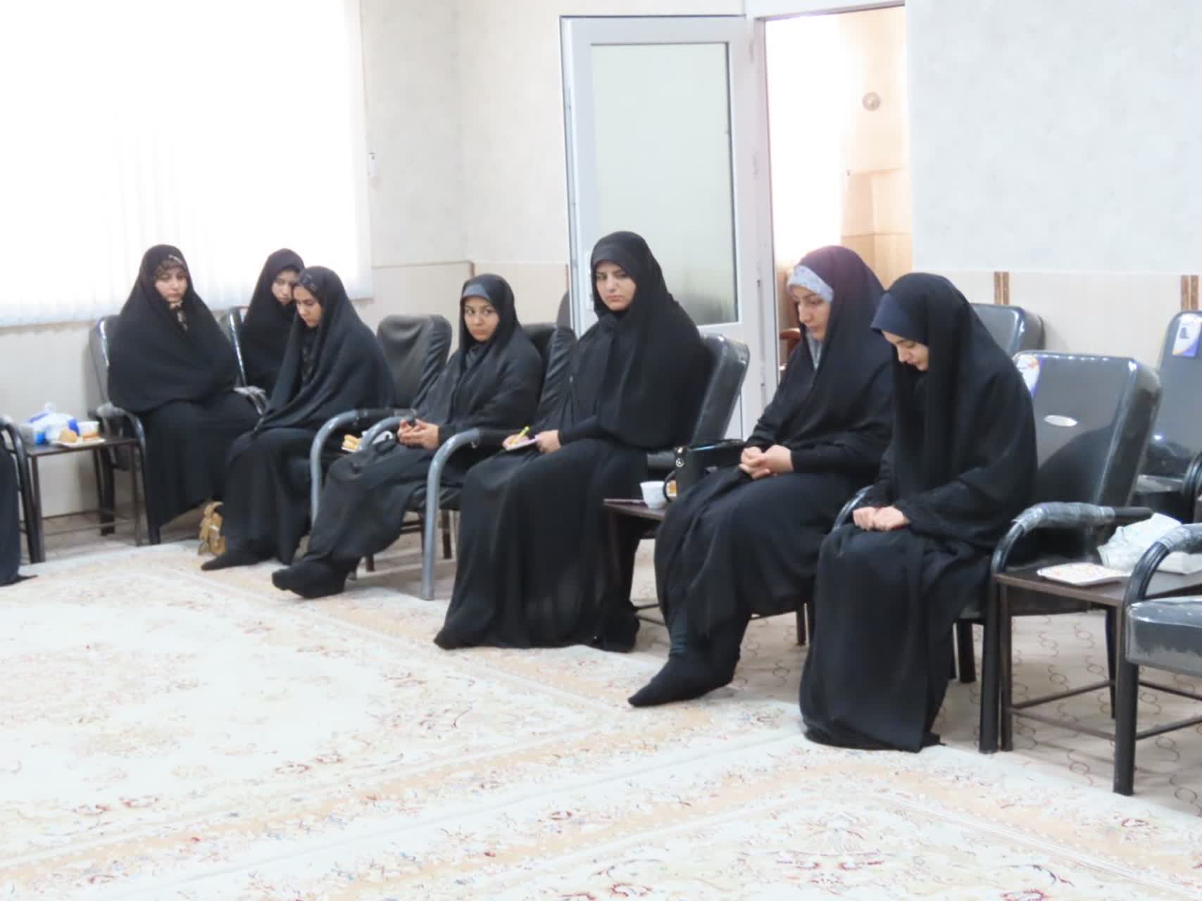 برگزاری جلسه حوزه علمیه فاطمه الزهرا شهرستان چایپاره