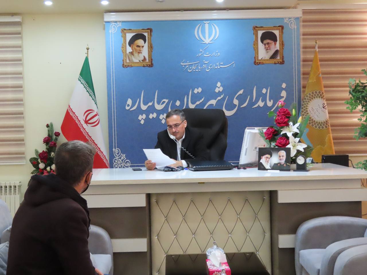 احصاء و بررسی مشکلات مردمی توسط نماینده عالی دولت در شهرستان چایپاره