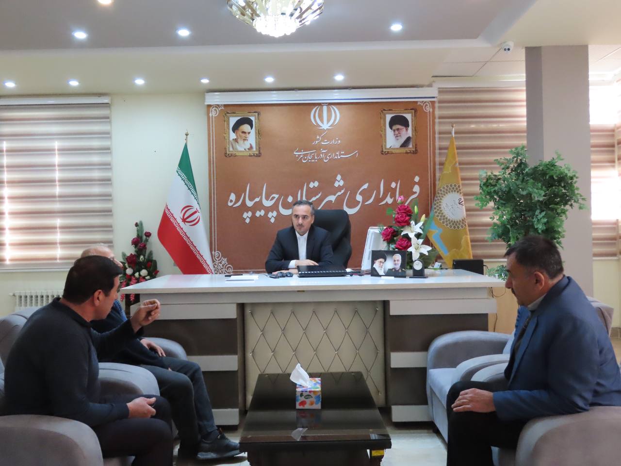 احصاء و بررسی مشکلات مردمی توسط نماینده عالی دولت در شهرستان چایپاره