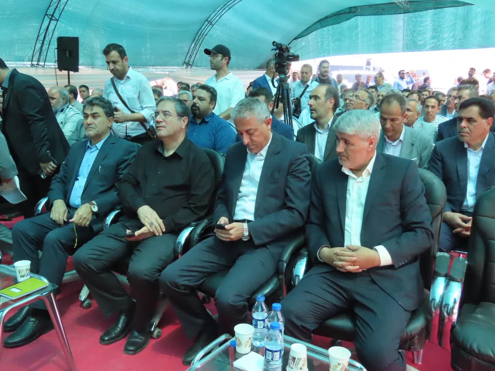 آیین آغاز عملیات اجرایی و کلنگ زنی قطعه چهارم محور سهراهی ایواوغلی تا گیت ورودی منطقه آزاد ماکو