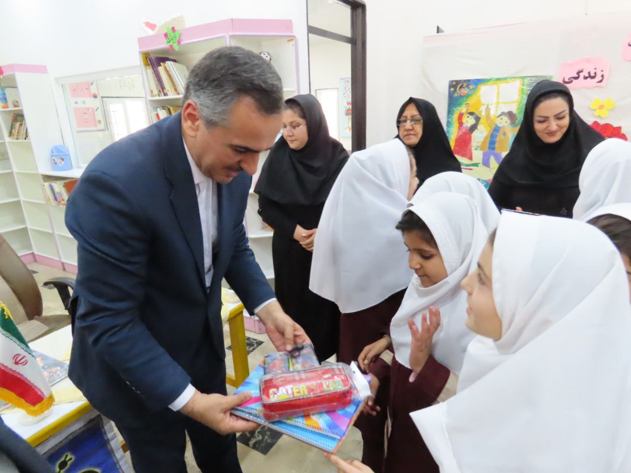 مراسم روز ملی کودک با حضور فرماندار شهرستان چایپاره