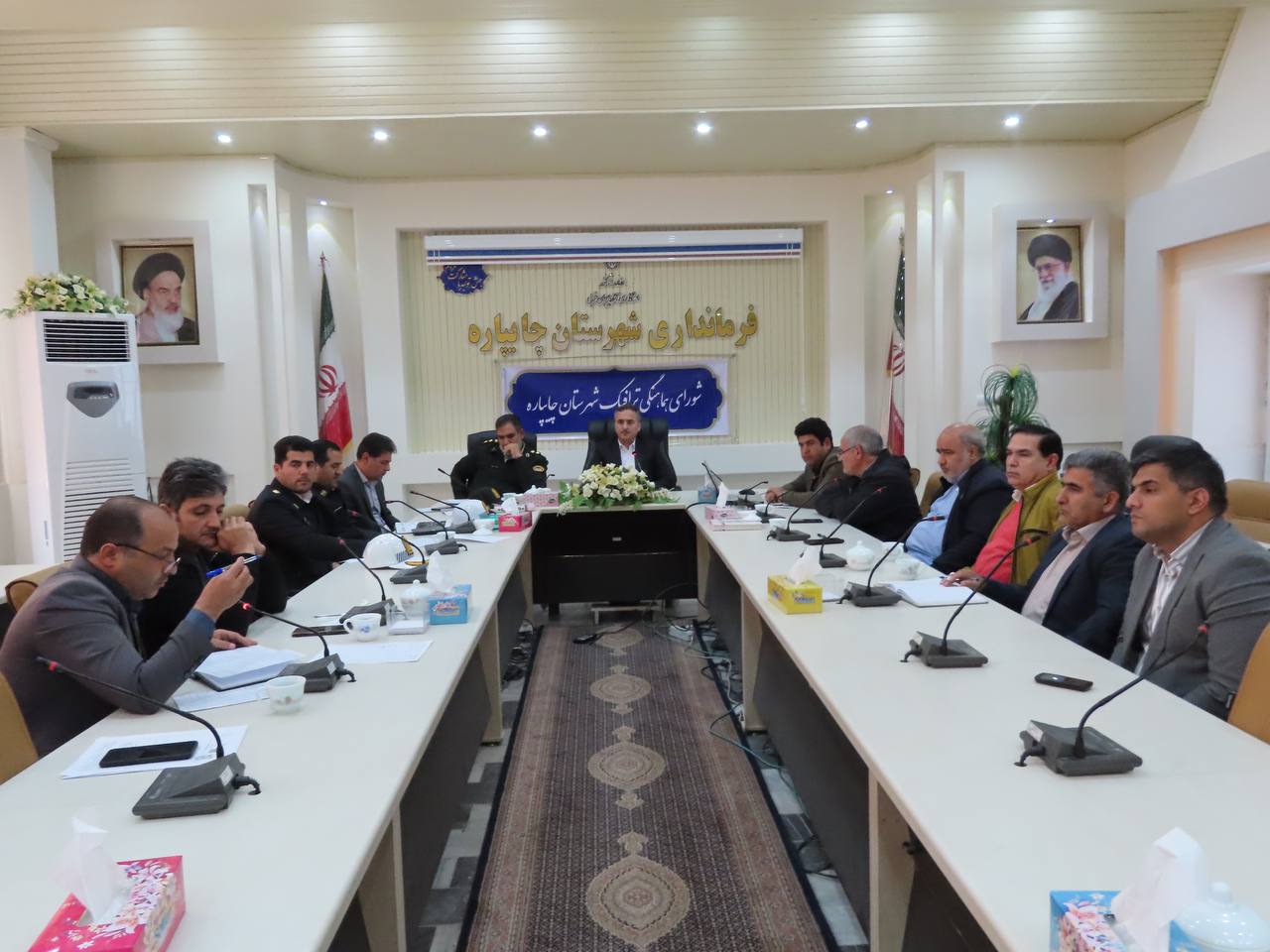 برگزاری جلسه شورای ترافیک شهرستان چایپاره