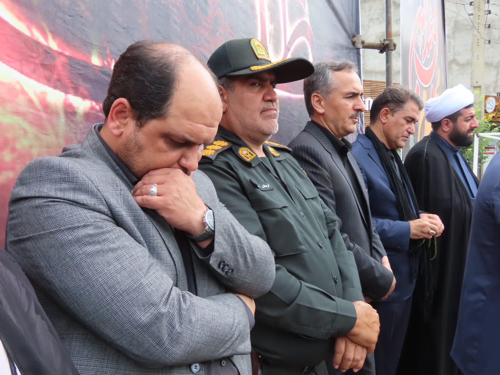 مراسم باشکوه تجمع عاشورائیان شهرستان چایپاره