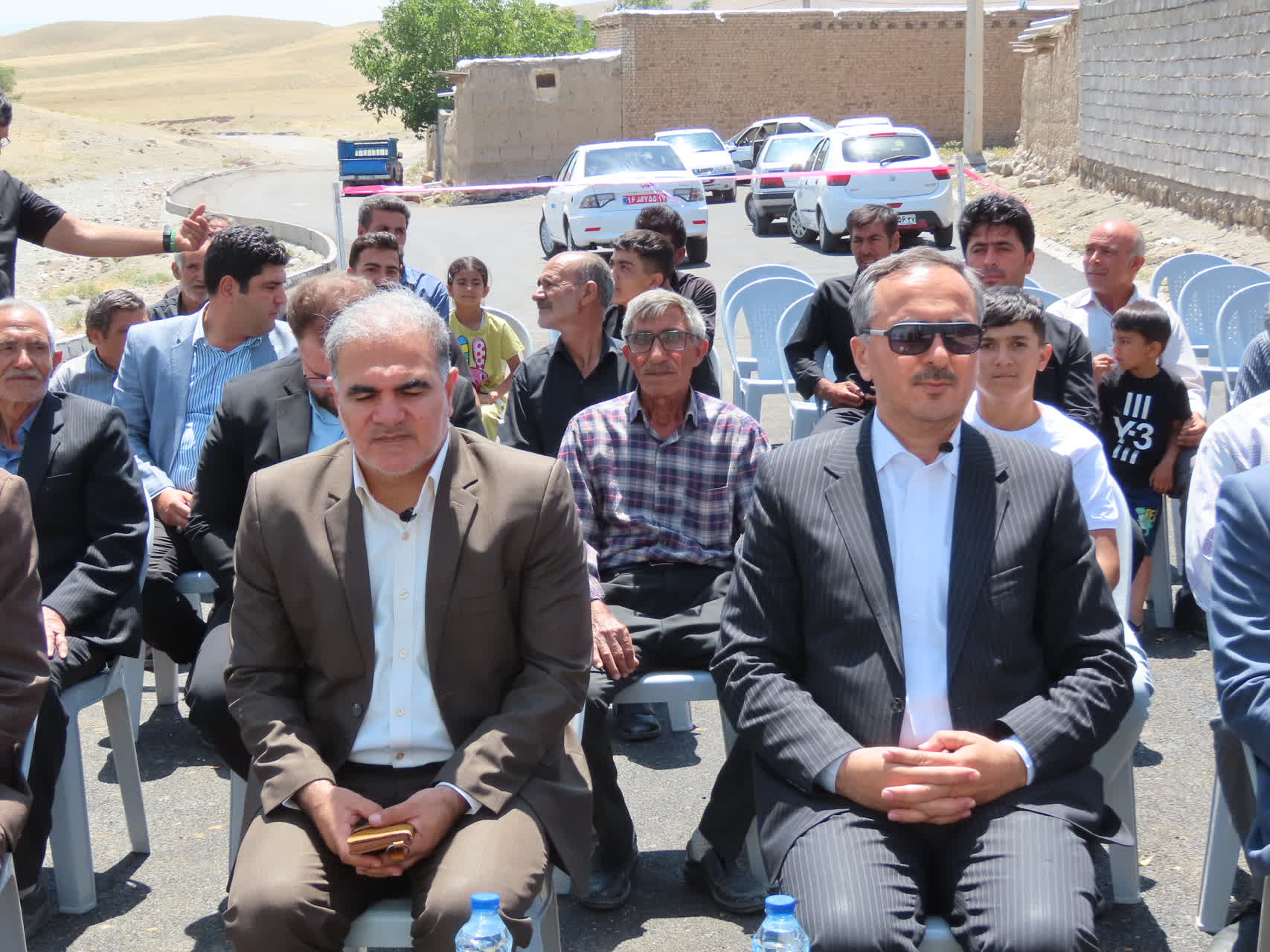 افتتاح طرح هادی و آسفالت معابر روستای قمیشگان سفلی