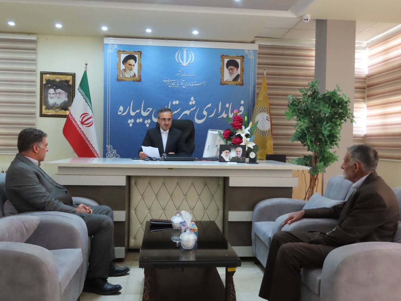 احصاء و بررسی مشکلات مردمی توسط نماینده عالی دولت در شهرستان چایپاره