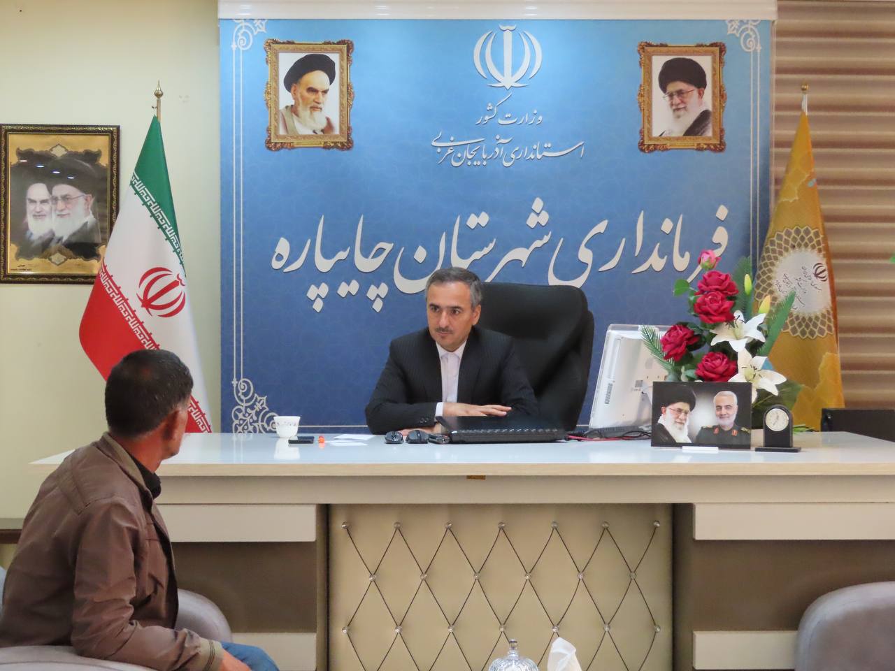 احصاء و بررسی مشکلات مردمی توسط نماینده عالی دولت در شهرستان چایپاره