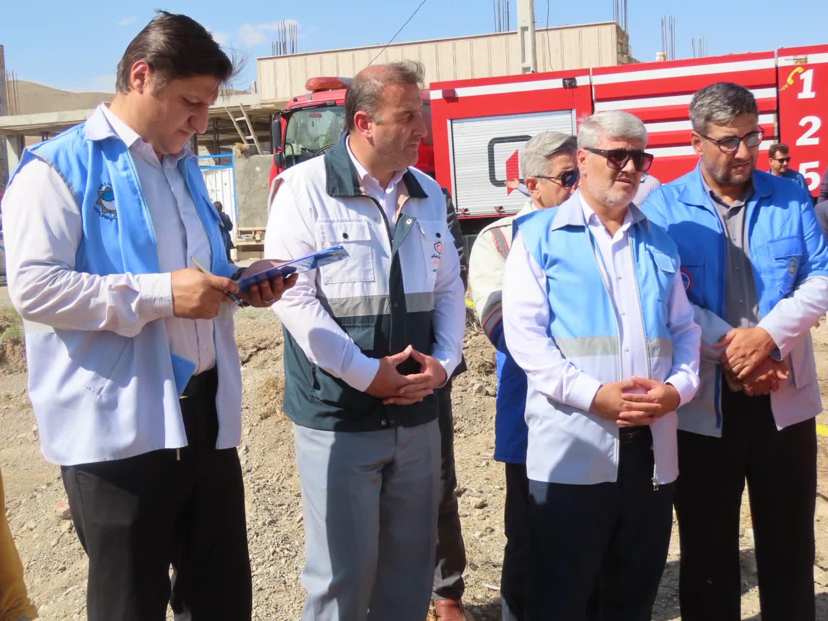 برگزاری مانور لحظه صفر ستاد پیشگیری ، هماهنگی ، فرماندهی و پاسخ به بحران شهرستان چایپاره