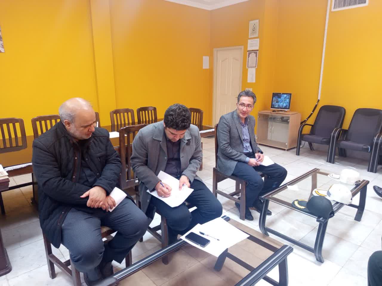 برگزاری جلسه شورای هماهنگی ترافیک شهرستان چایپاره