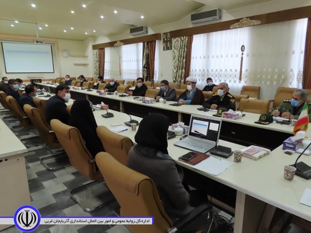 جلسه ستاد پیشگیری و مبارزه با وبروس کرونا شهرستان چایپاره برگزار شد